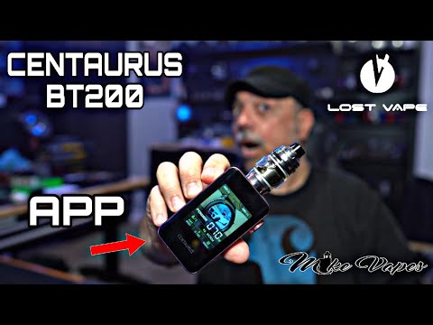This Mod Has Bluetooth & APP - LostVape Centaurus BT200 Kit