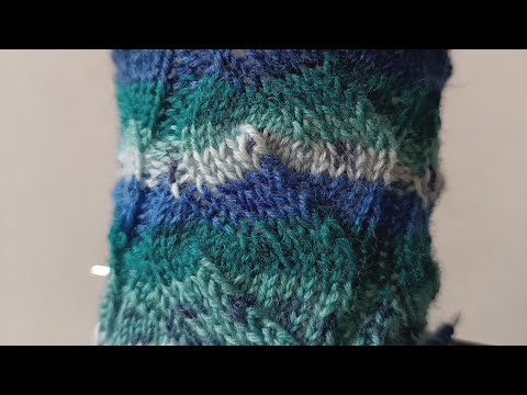 Sock pattern #31, for 15/16/17 or 18 stitches/needle
