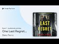 One Last Regret (The Governess—Book 7) Book 7 by Blake Pierce · Audiobook preview