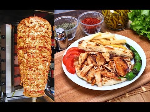 Turkish Doner Chicken Kebap Recipe Traditional Food