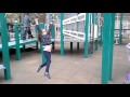 Sarah At The Monkey Bars