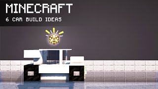 Minecraft: 6 Car Build Hacks and Ideas
