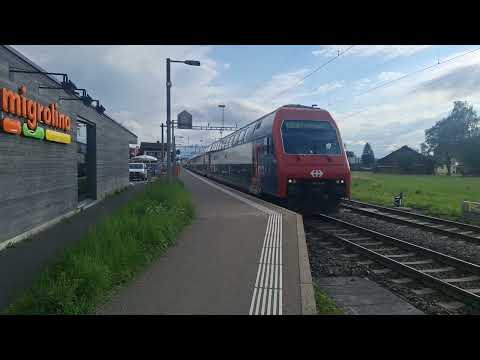 Durchfahrt vo de S15 in Kempten nach Niederweningen