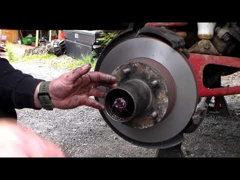 OBS Ford - 4x4 F150 Bronco - FRONT BRAKE PAD and ROTOR Replacement- Complete STEP by STEP!