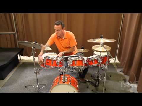 Taye Drums GoKit 6 Piece Shell Pack in Daytona Sunset image 2