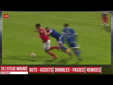 Moments forts de Steve Mounié à Nîmes (2015-16)