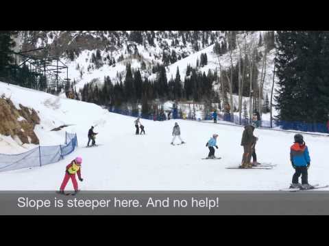 Johnik Learns to Ski