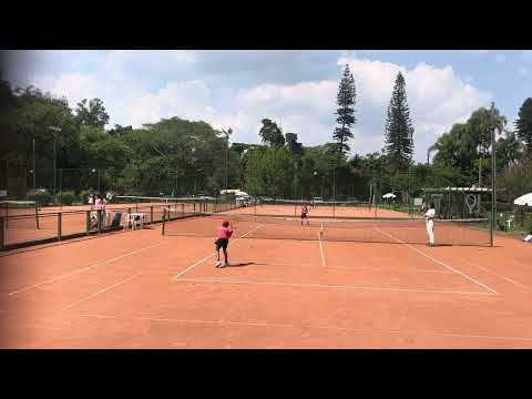 Pontos 2º set final cat 8 anos .