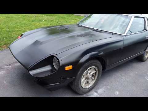 1980 280zx DIY painted at home! DupliColor Jet Black (part 3)