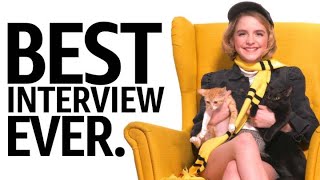 'Troop Zero' Star Mckenna Grace Has the Best Interview Ever video