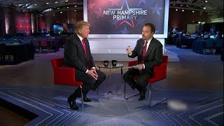 Donald Trump FULL INTERVIEW on Meet The Press, Chuck Todd 2/7/16 - Post Debate