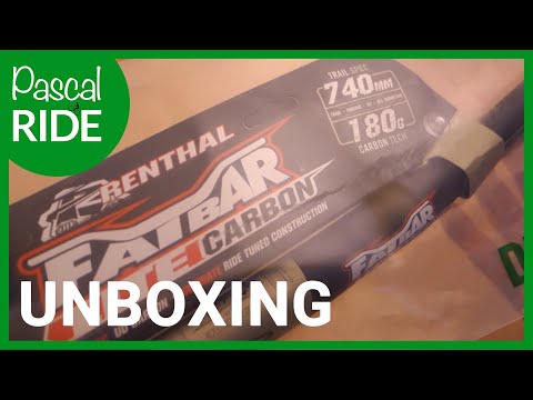 Renthal Fatbar Lite Carbon Riser Handlebar 740 mm - UNBOXING