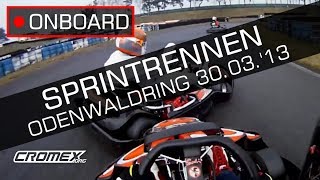 preview picture of video 'Cromex Odenwaldring Schaafheim 30.03.13 Rennen Onboard'