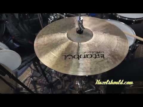 RARE Dark Complex HUGE ISTANBUL MEHMET 15” MC JAZZ Hihats Perfect! 1114 1334 g ONLY PAIR I’ve Seen image 7