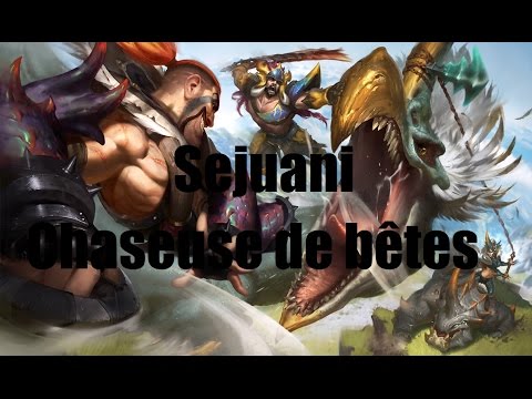 LoL skin-Sejuani chaseuse de bêtes