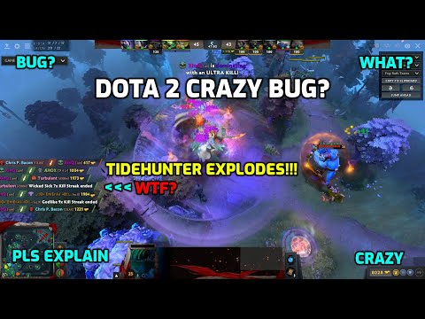 What just happened? Dota 2 bug?