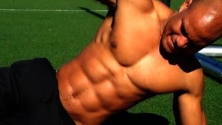 HOME ABS WORKOUT WITH WEIGHTS (Big Brandon Carter) HOW TO GET A 6 - SIX PACK FAST