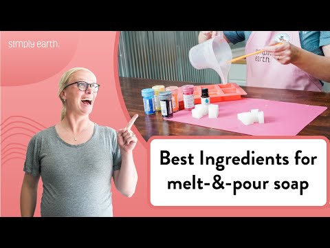 The Ingredients You NEED for Perfect Melt & Pour Soap Every Time!