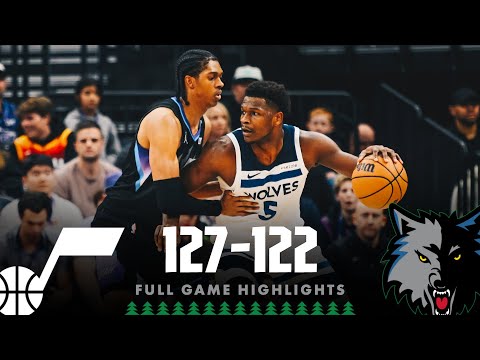 Minnesota Timberwolves Fall To Utah Jazz, 127-122 | 01.20.26