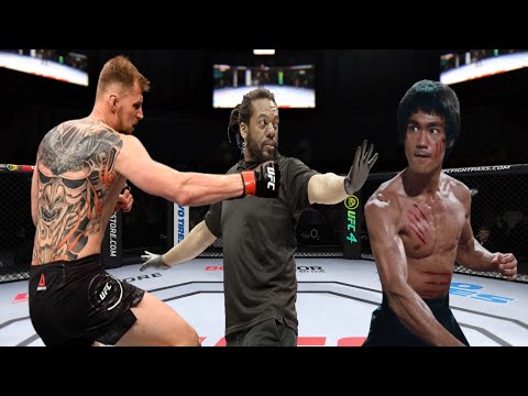 Bruce Lee vs Alexander Volkov | EA Sports UFC 4 | Angry FIght😡😡😡