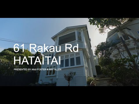 61 Rakau Road, Haitaitai - Wellington (Anji Foster & Amy Allen)