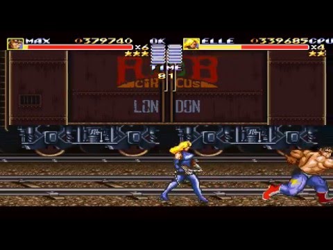 Streets of Rage Remake - Final Rage Trilogy mod: FF2 route playthrough