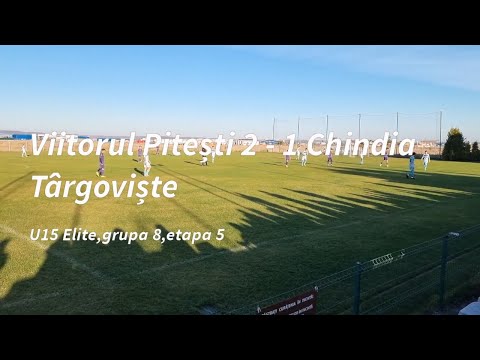 U15 Elite : Viitorul Pitești 2 - 1 Chindia Târgoviște(0-0) rep 1