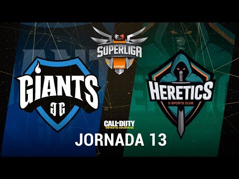 GIANTS GAMING VS HERETICS - #SuperligaOrangeCOD13 - Jornada 13 - T12