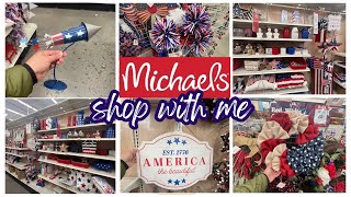 Michael’s Patriotic Decor Walkthrough | What’s New for 4th of July 2025!