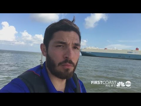Two cargo ships make test runs by capsized Golden Ray in St. Simons Sound