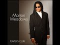Marion Meadows - The First Time