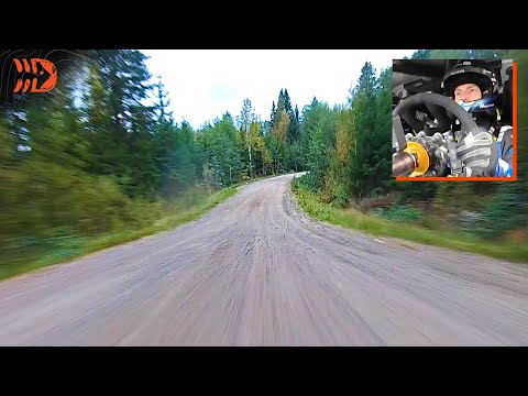 Flat Out WRC Onboard Bumper Camera | Sami Pajari - Rally Finland Pre-event Test