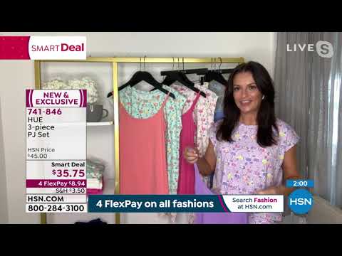 HUE 3-teiliges Pyjama-Set