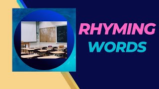Rhyming words 2