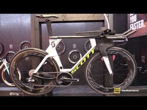 2020 Scott Plasma 5 Time Trial Bike - Walkaround - Sram Stand at 2019 Eurobike