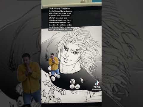 Too Powerful: Novel Dio #jojo #jjba #jojosbizarreadventure #dio #anime #manga