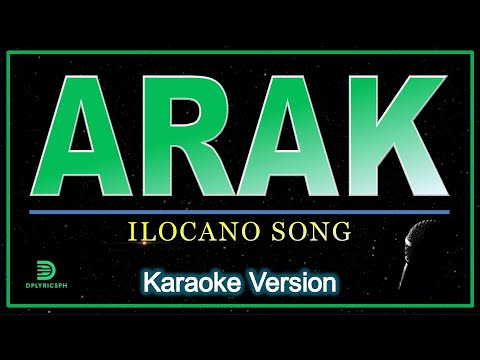 Ilocano - Arak (karaoke version)