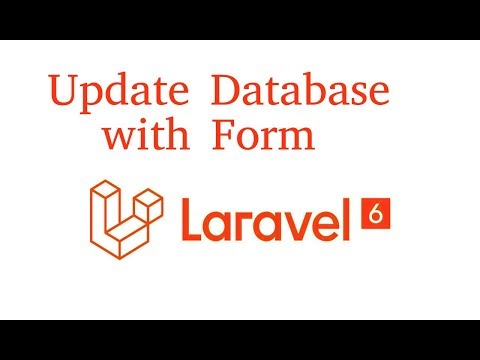 Laravel tutorial Update database with Html Form | Eloquent