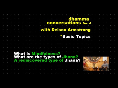 Interview#4: Mindfulness Re-defined and the Jhanas Re-defined - Conversations with Delson