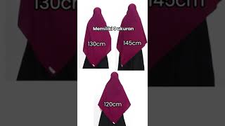 Download lagu Khimar Segiempat Polos mp3