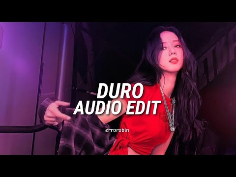 DURO - chris jedi, anuel aa, gaby music [edit audio]