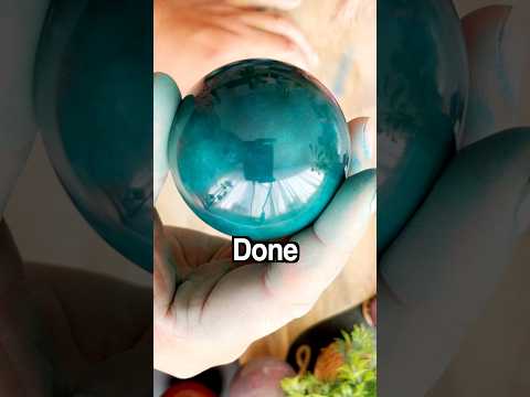 Cómo hacer un Dorodango Azul #dorodango #hikarudorodango #japaneseart