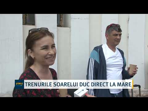 Trenurile Soarelui direct la mare