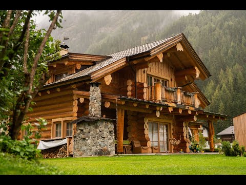 Wohnen im Blockhaus -  Homestory "Haus Kaunertal"
