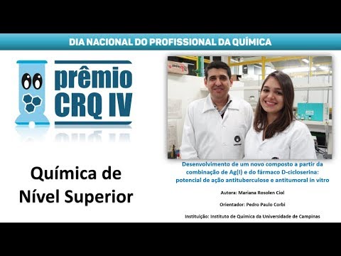 Prêmio CRQ-IV 2018 - Química de Nível Superior
