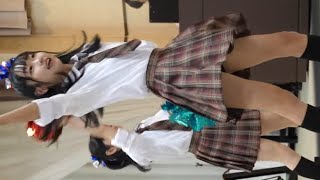 「チアダンス」 一番かわいい子が見せてくれた縞々が最高でした！