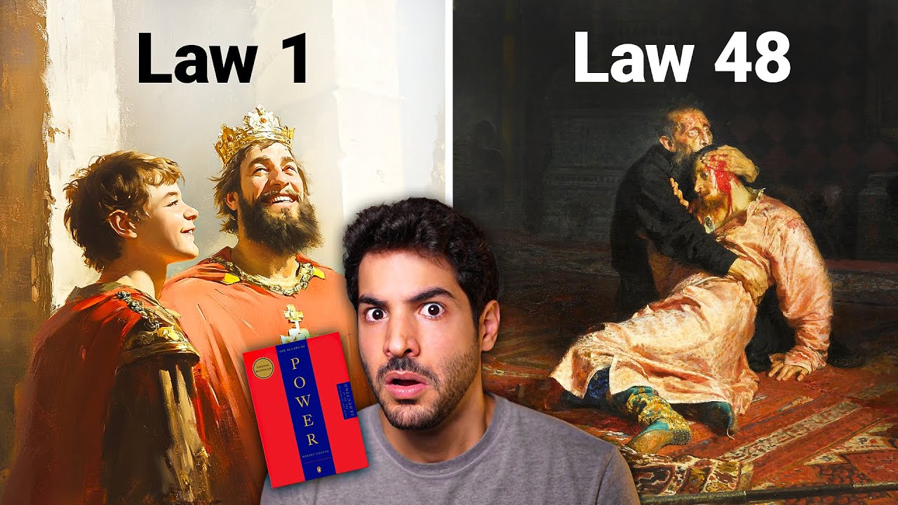 48 Laws of Power but they increasingly get more TOXIC