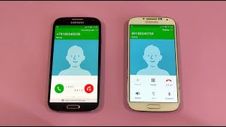 Incoming call & Outgoing call at the Same Time Samsung Galaxy S4 + S4