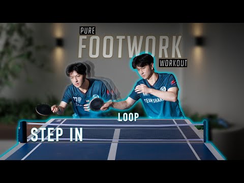 3-Min Table Tennis Footwork Workout: Receive & Loop