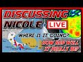HURRICANE NICOLE Headed For Florida LIVE With David Neal Brett Adair